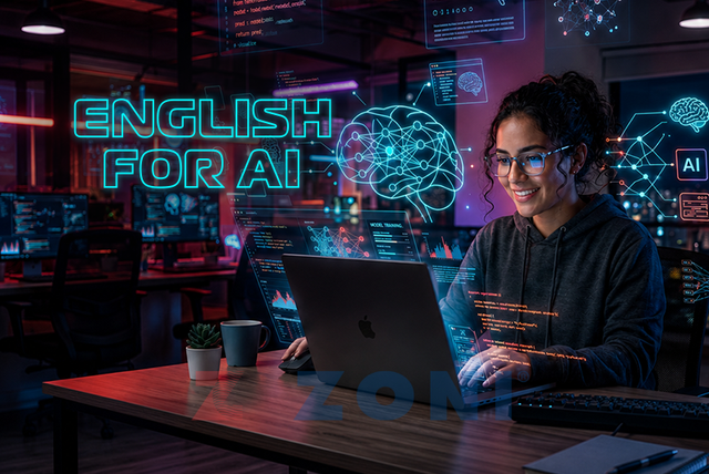 English for AI: Learn the Language and Models of the Future Today - Cover Image